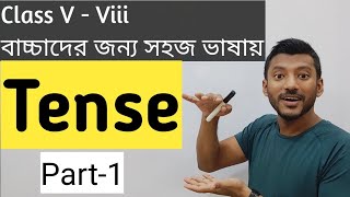 আর ভুলবে না টেন্স। Tense Basic Class for Junior Level Students  Bangla medium students [upl. by Adeuga182]