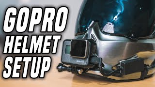 The BEST GoPro Helmet Mount Setup for EVERY Helmet  Plus GoPro settings [upl. by Nolrac488]