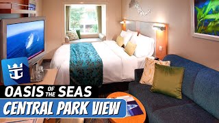 Oasis of the Seas  Central Park View Stateroom Tour amp Review 4K  Royal Caribbean Cruise [upl. by Kisung]