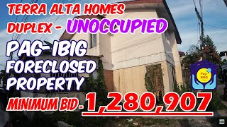 PAGIBIG FORECLOSED HOUSE CORNER LOT [upl. by Ytissac]