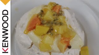 Pavlova Recipe  Demonstrated with Kenwood Chef [upl. by Weld546]