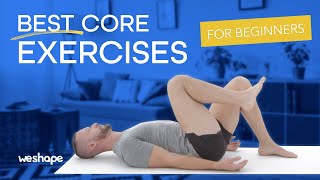 4 Best core exercises for beginners [upl. by Atnauqal]