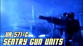 USCM Artillery UA 571C Sentry Gun Units  Explained [upl. by Irianat]