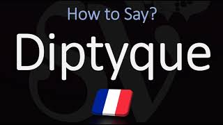 How to Pronounce Diptyque CORRECTLY [upl. by Lahcim427]