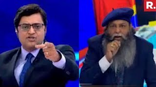 Arnab Goswami Vs Suraj Pal Amu  The Debate With Arnab Goswami [upl. by Rickart955]