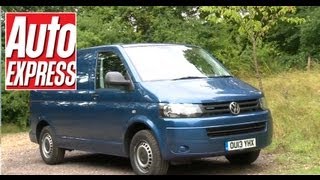 Volkswagen Transporter review  Auto Express [upl. by Atekehs]