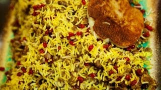 Adas Polo lentils Rice Persian Recipe [upl. by Nakhsa]