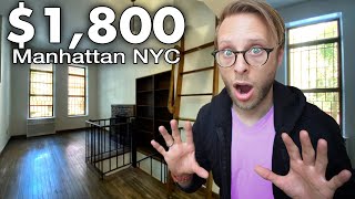 I Found New York’s Cheapest Loft Apartment 1800 Per Month [upl. by Hunley294]