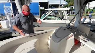 Boston Whaler  130 Super Sport  Product Walkthrough [upl. by Yrallih]