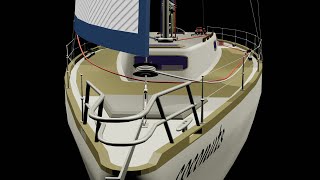 Rigging for beginners  1 Sailboat rigging explained from standing rigging to running rigging [upl. by Dranyer450]