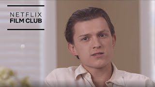 How Tom Holland Changed his Accent for The Devil All the Time  Netflix [upl. by Hplodur]