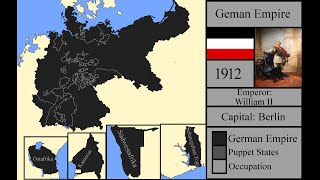 History of Prussia and Germany Every Year [upl. by Jarus502]