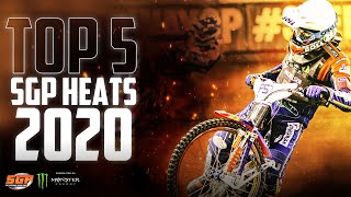 Top 5 Speedway GP Heats in 2020  FIM Speedway Grand Prix [upl. by Galang]