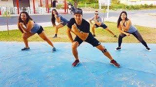 Zumba  Aquecimento da Tainá Costa  QueimeCalorias  Professor Irtylo Santos [upl. by Enerak]