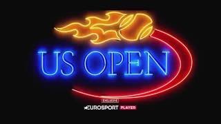 US OPEN  Live amp Exclusive on Eurosport  Eurosport [upl. by Ocsecnarf]