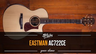 Eastman AC722CE demo [upl. by Htinek184]