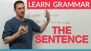 Learn English Grammar The Sentence [upl. by Rramed361]