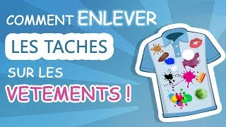 Enlever les taches des vêtements [upl. by Ahtiek]