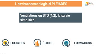 La ventilation dans la STD de Pleiades Comfie Partie 1  méthode simplifiée [upl. by Caryn169]