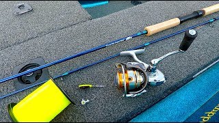 How to set up a reel and Rod for beginners [upl. by Bein]