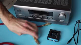 How to turn an old stereo amplifier into a modern Bluetooth device [upl. by Karalynn]