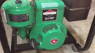 Generator overview Coleman Powermate PM544000 [upl. by Eanrahs]