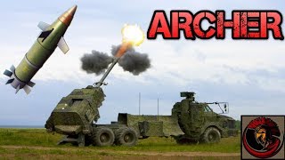 Archer FH77 SelfPropelled 155mm Howitzer [upl. by Isus]