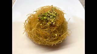 Kadaif me Arra amp Stika  Kanafeh with Nuts amp Pistachio [upl. by Benis]