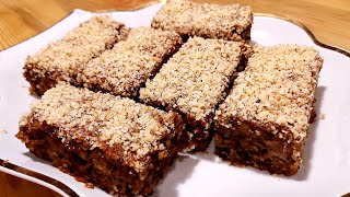 POSNI KOLAČ SA JABUKAMA starinski bakin recept  WALNUT APPLE CAKE [upl. by Feirahs]