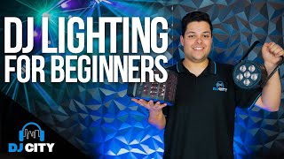 A Beginners Guide to DJ Lighting  EVERYTHING You Need to Know [upl. by Neerhtak444]