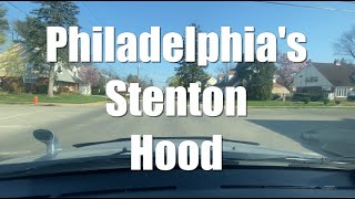 Driving Tour Philadelphias Stenton Hood  Beautiful Cedarbrook Shares Very Similar Lines Narrated [upl. by Allesiram]