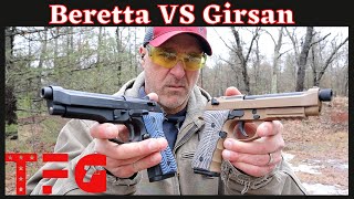 Beretta 92FS VS Girsan Regard  TheFirearmGuy [upl. by Airyt]