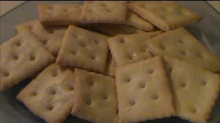 Homemade Saltine Crackers [upl. by Misty]