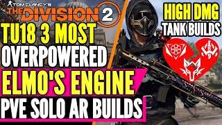 The Division 2  BEST SOLO PVE BUILD  GOD MODE STRIKER HF HB  3 HIGH DMG DPS TANK AR BUILDS [upl. by Altaf]