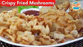 Shimeji amp Oyster Mushroom Crispy Deep Fried Mushroom Recipe [upl. by Gnouhc]