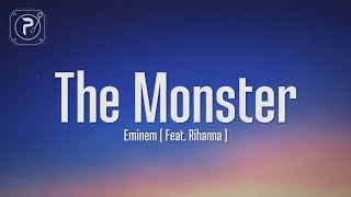 Eminem  The Monster Lyrics ft Rihanna [upl. by Dicks]