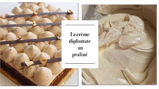 La Crème Diplomate Au Praliné [upl. by Yllatan]