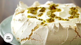 Professional Baker Teaches You How To Make PAVLOVA [upl. by Pierette]