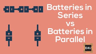 Batteries in Series vs Parallel [upl. by Yttig]