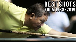 EFREN BATA REYES Best Shots from 19882019 [upl. by Yeldah]