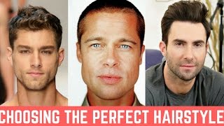 Getting the PERFECT Men’s Haircut That Suits your Face [upl. by Vi989]