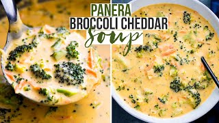 30 Minute Broccoli Cheddar Soup Better than Panera [upl. by Soma]