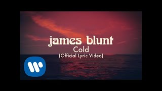 James Blunt  Cold Official Lyric Video [upl. by Lose415]