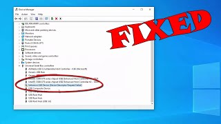 How To Fix Unknown USB Device Device Descriptor Request Failed Windows 1087 [upl. by Lorene694]