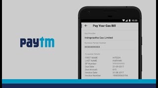 Steps to pay your Gas bill using Paytm App [upl. by Shoifet]