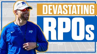 SUPER EASY RPOs to Run in the Spread Offense [upl. by Dnalloh424]