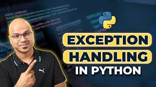 63 Python Tutorial for Beginners  Exception Handling [upl. by Nurse]