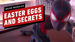 SpiderMan Miles Morales  8 Amazing Easter Eggs Secrets and References [upl. by Mishaan]