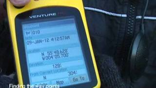 Waypointing and Geocaching using the Garmin ETrex Venture HC [upl. by Annet]