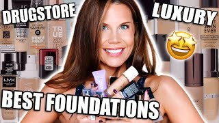 ULTIMATE FOUNDATION GUIDE  Drugstore amp Luxury [upl. by Air]